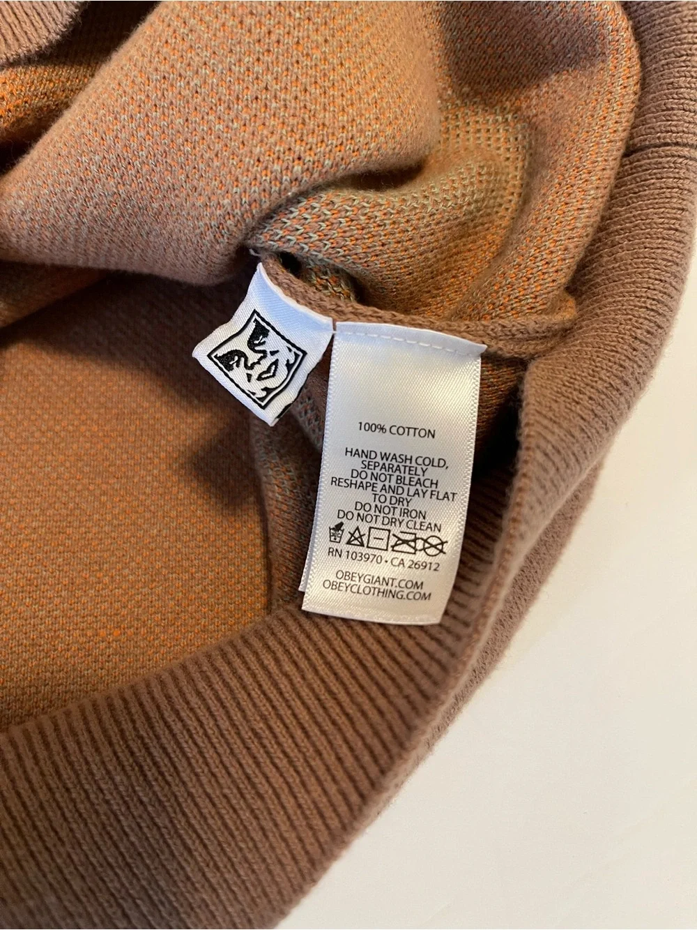 Obey sweater vest
